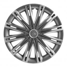 Колпаки колес Airline R-15 AWCC-15-31 Джой серебристый, карбон (1 шт)