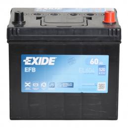 EXIDE  Start-Stop EFB  60Ah  520 En (обр) [EFB]  EL604 232х175х225