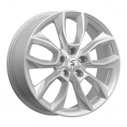 КиК КР001 (18_Kodiaq) 7x18 PCD5x112 ET43 DIA 57.1  Elite silver